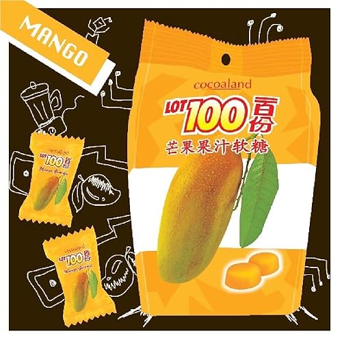 Miniatura 2 de Cocoaland Lot 100 Gomitas 5.29 oz (628MART) (Mango, 1 paquete)