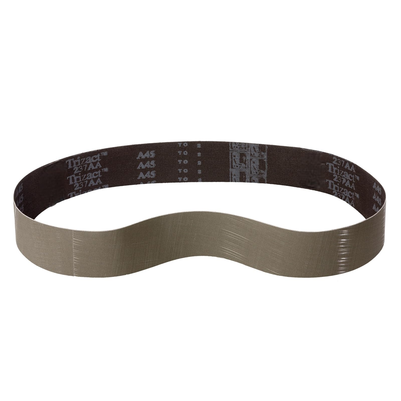 Trizact 237AA Lot de 5 bandes abrasives 25 x 762 mm, par exemple pour Scheppach BD7500 / BTS700 ou Dynabrade Dynabelter | Grain au choix (A045 (P400))