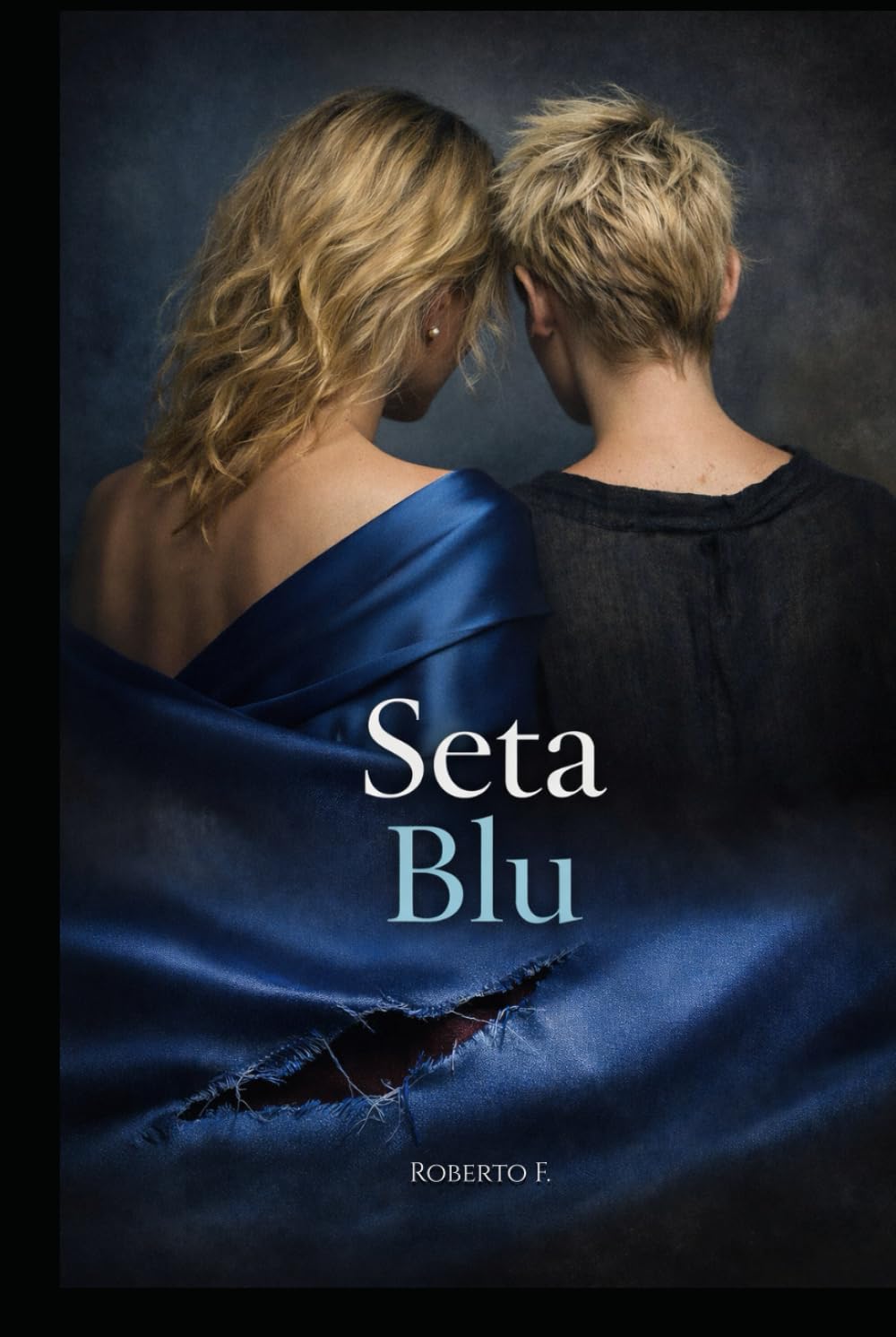 Seta blu