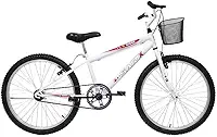 Bicicleta Aro 24 Bike Sem Marchas Feminina e Masculina Saidx Premium, Quadro em Aço, Freio V-Brake