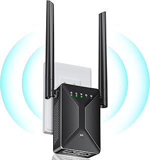 2023 New 4X Faster WiFi Extender Signal Booster for Home -Cover Up to 12,000sq.ft, WiFi Repeater Supports 100+ Devices,Wireless Internet Signal Amplifier with Ethernet Port, Wi Fi Repeater 5GHz/2.4GHz