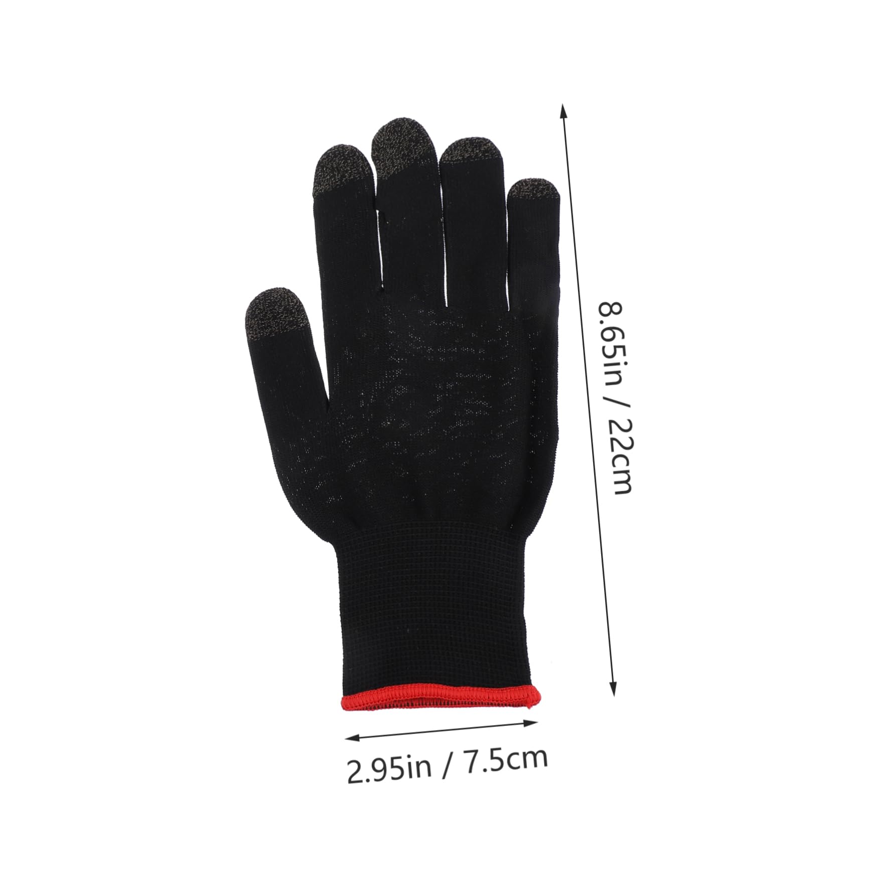 Gadpiparty Anti-Slip and Comfortable Mobile Gaming Gloves Texting Gloves Strong Grip for Snowy Conditions