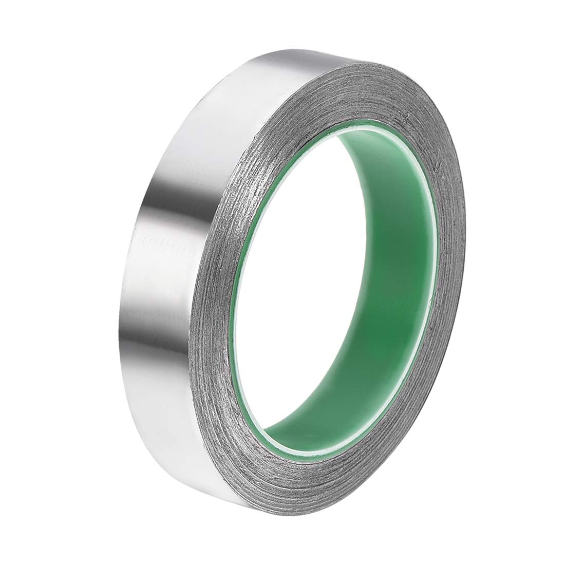 uxcell Ruban adhésif haute température en feuille d'aluminium de 20 mm pour CVC, étanchéité, réparation de conduits d'air chaud et froid 20 m
