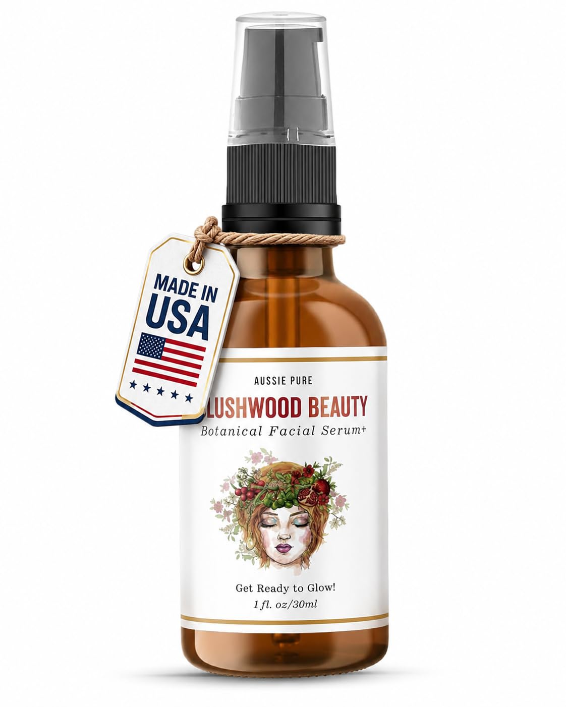 Blushwood Beauty Facial Serum, EBC-46 & Kakadu Plum, 1oz