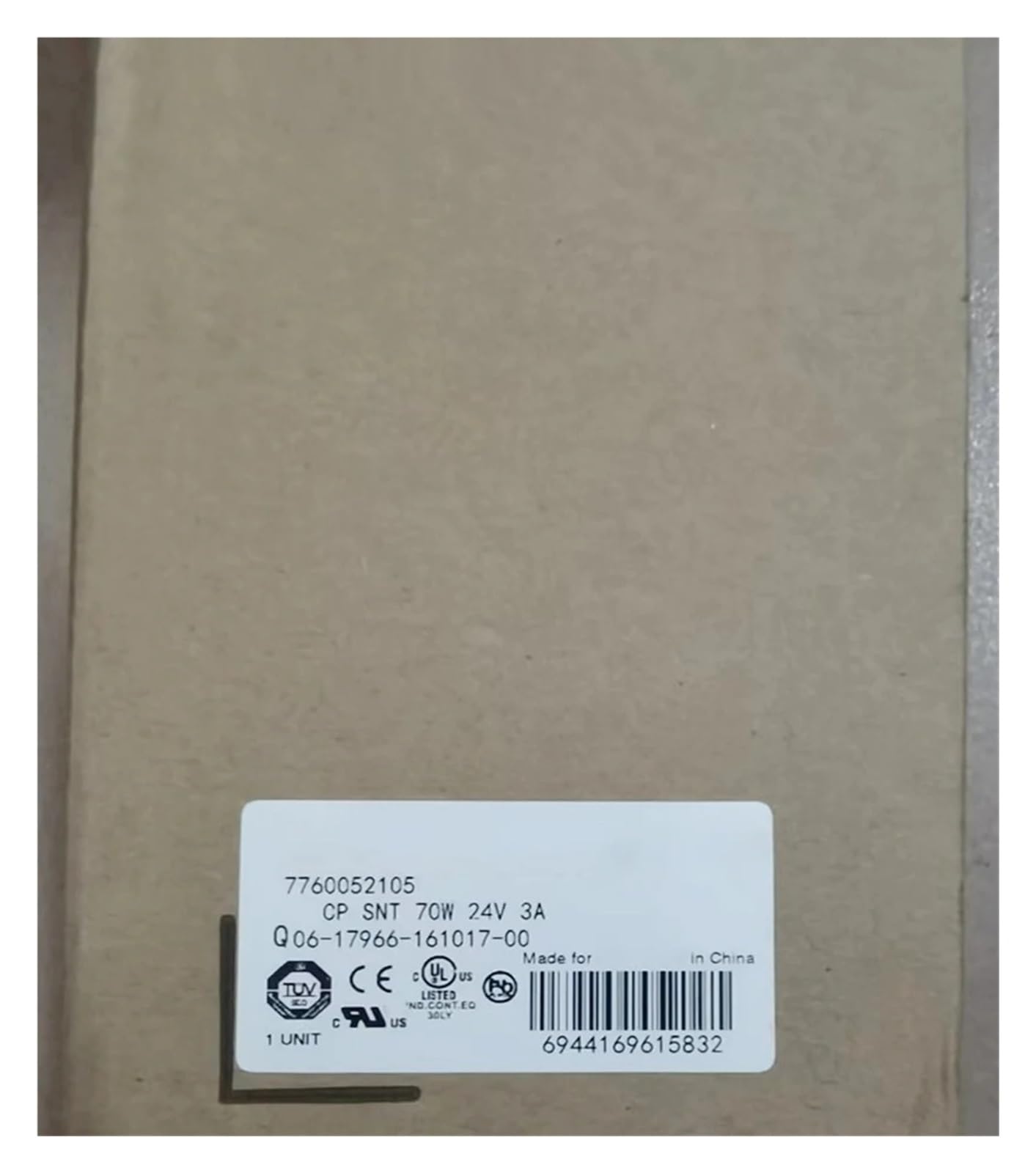 BFSYDLUJ Power Supply 70W 24V 3A 7760052105