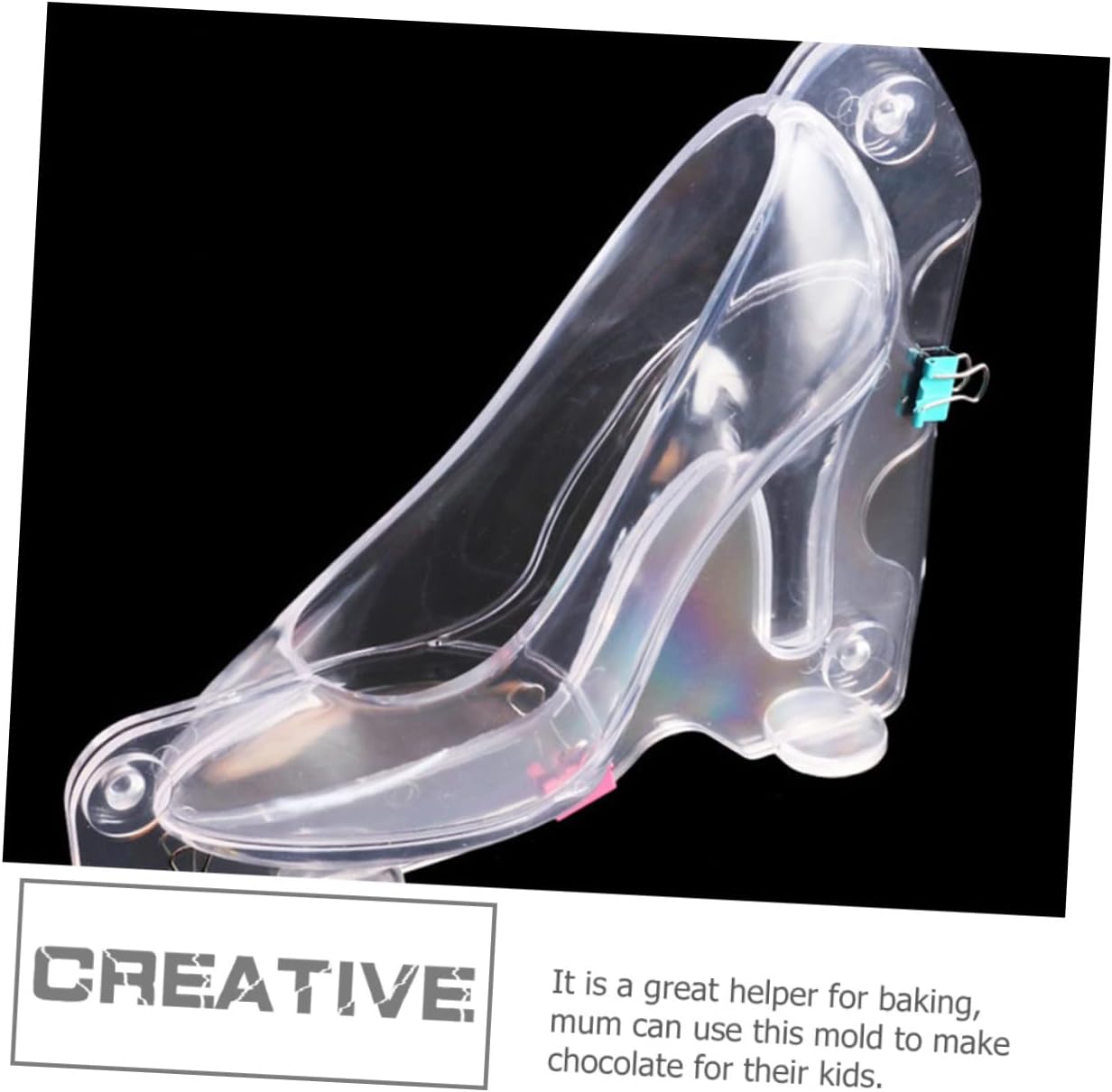 2pcs Clear Mold Non Stick Candy Mold for DIY Baking Multi Design for Easy Release for Long Term Use for Creative Projects