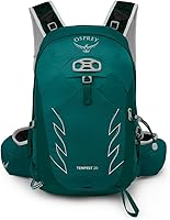 Vista 9 de Osprey Tempest 20L Mochila de senderismo para mujer con cinturón de cadera, color negro sigiloso, WM/L
