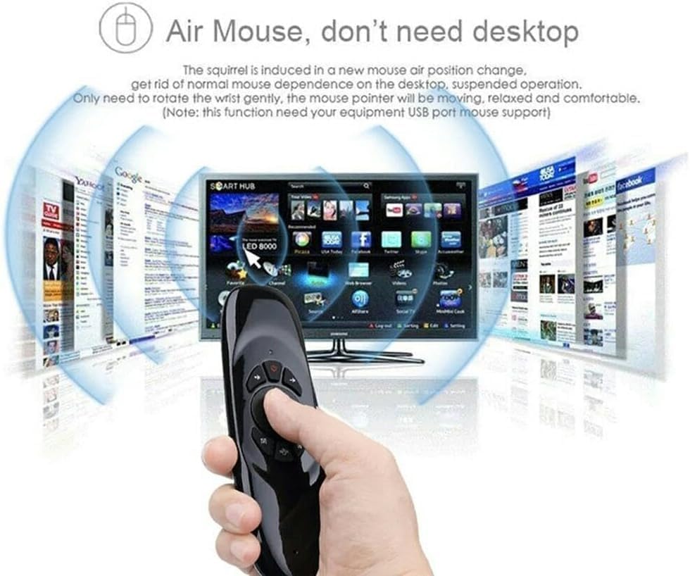 Image of SANCY TV Remote Air Mouse 2.4G Mouse Keyboard Air Remote for Android TV Box PC Smart TV