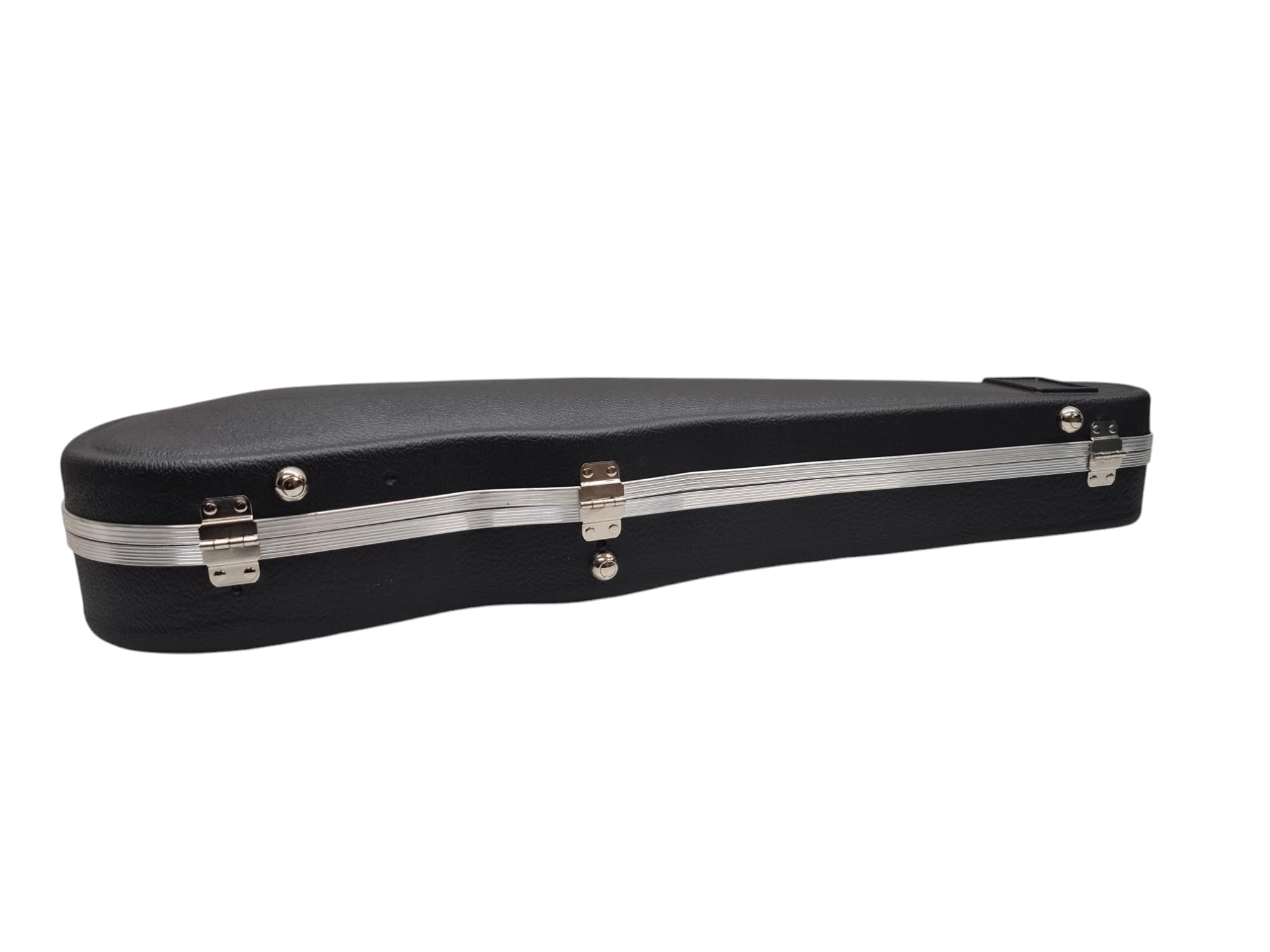 Geigenkoffer Hartschale Violine 1/2 Schwarz ABS Schutzkoffer VCS1200 Violinenkoffer 1/2 Größe – Hardshell Case Violine Halbgröße – Geformter ABS Koffer mit Polsterung, Tragegriff & sicherem Verschluss