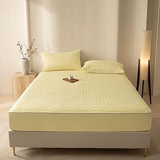 Sábana bajera impermeable de 90 x 200 cm, protector de colchón suave y silencioso con bolsillo de 30 cm de profundidad, funda de cama lavable y transpirable para máxima comodidad y protección