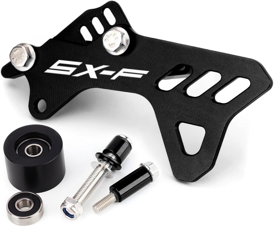Front Sprocket Cover Chain Guard Compatible with 250 350 SXF XC-F 2016-2021 | Case Saver SXF XCF Accessories (SXF-Orange)