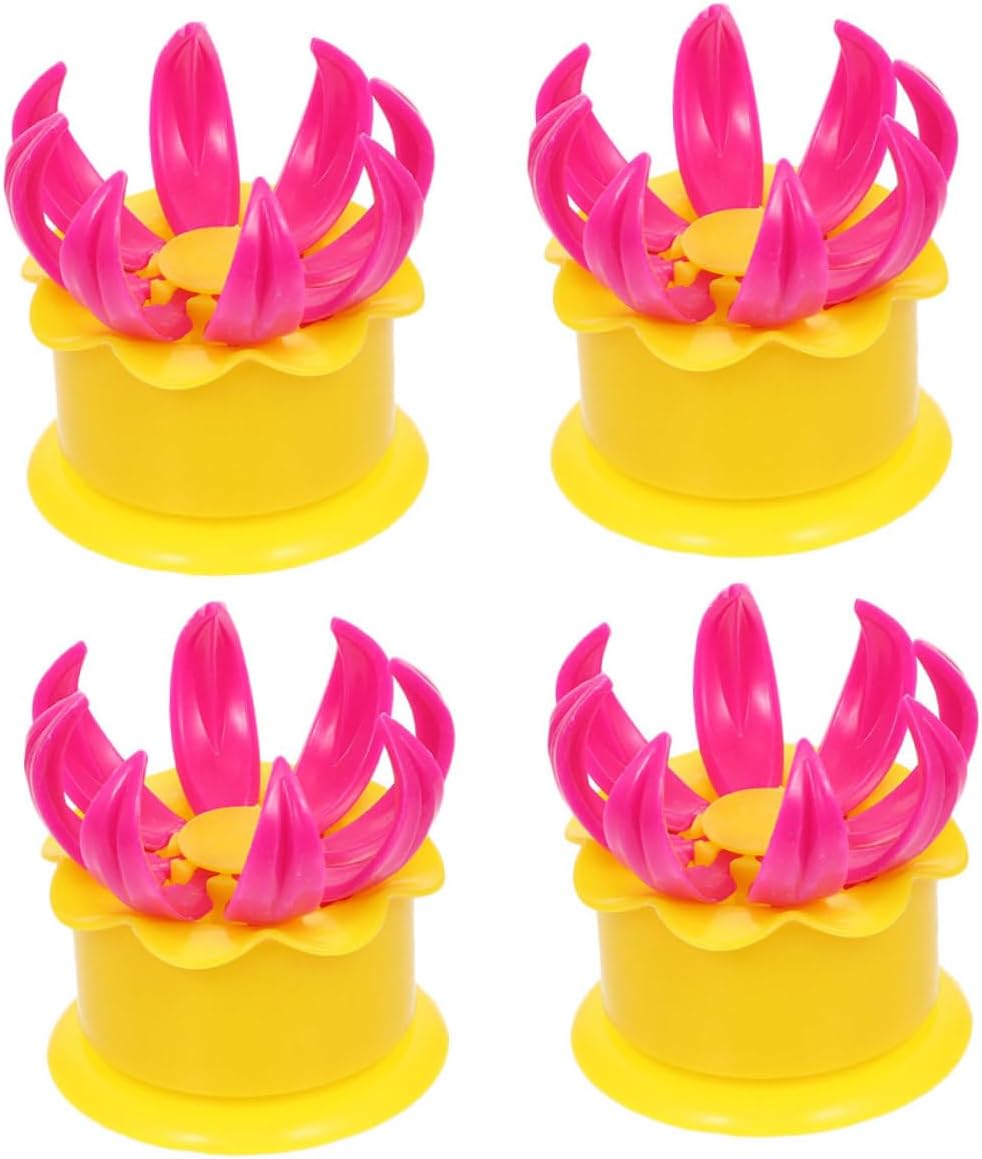 Garneck Steamed Bun Maker Machine 4 Pcs Mold Boys and Girls Friendly Perfect Cooking Supply