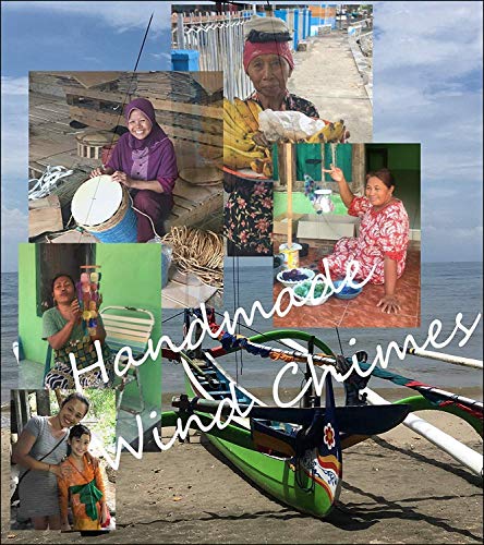 Bellaa Wind Chimes Outdoor Unique Gift Mom Windchimes Outside Clearance Patio Garden Yard Deck Indoor Ocean Home Decor Memory Hanging Bells Recycle Capiz Shell Sea Glass Chime Purple 27 Inch #TOP6