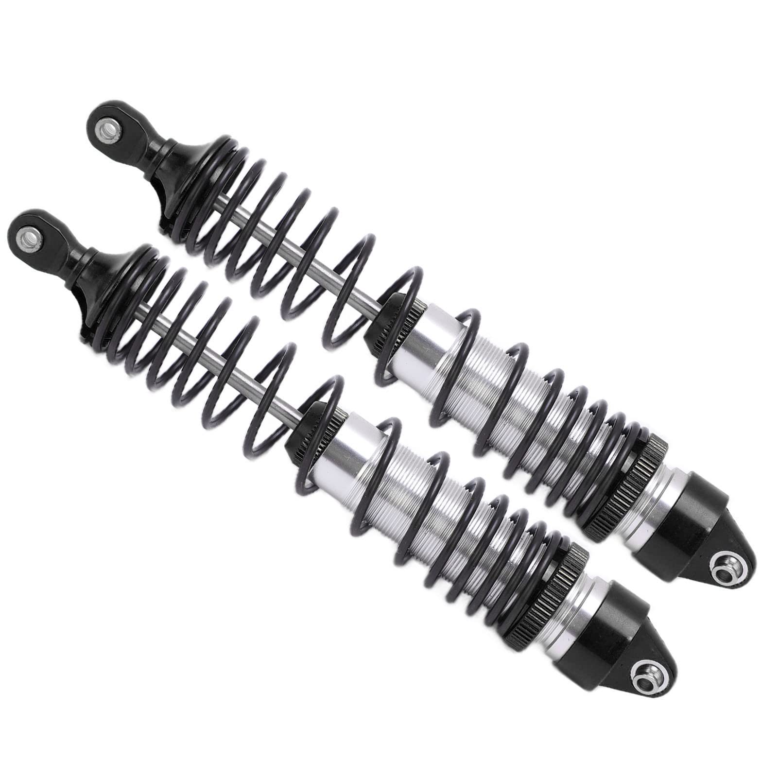 SPYMINNPOO 2 Paires Amortisseurs RC Alliage Aluminium 60mm - Upgrade Performance Pour WPL C14 C24 MN D90 99S