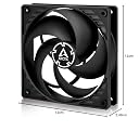 ARCTIC P12 - Pressure-optimised 120 mm Fan - ACFAN00118A gallery image