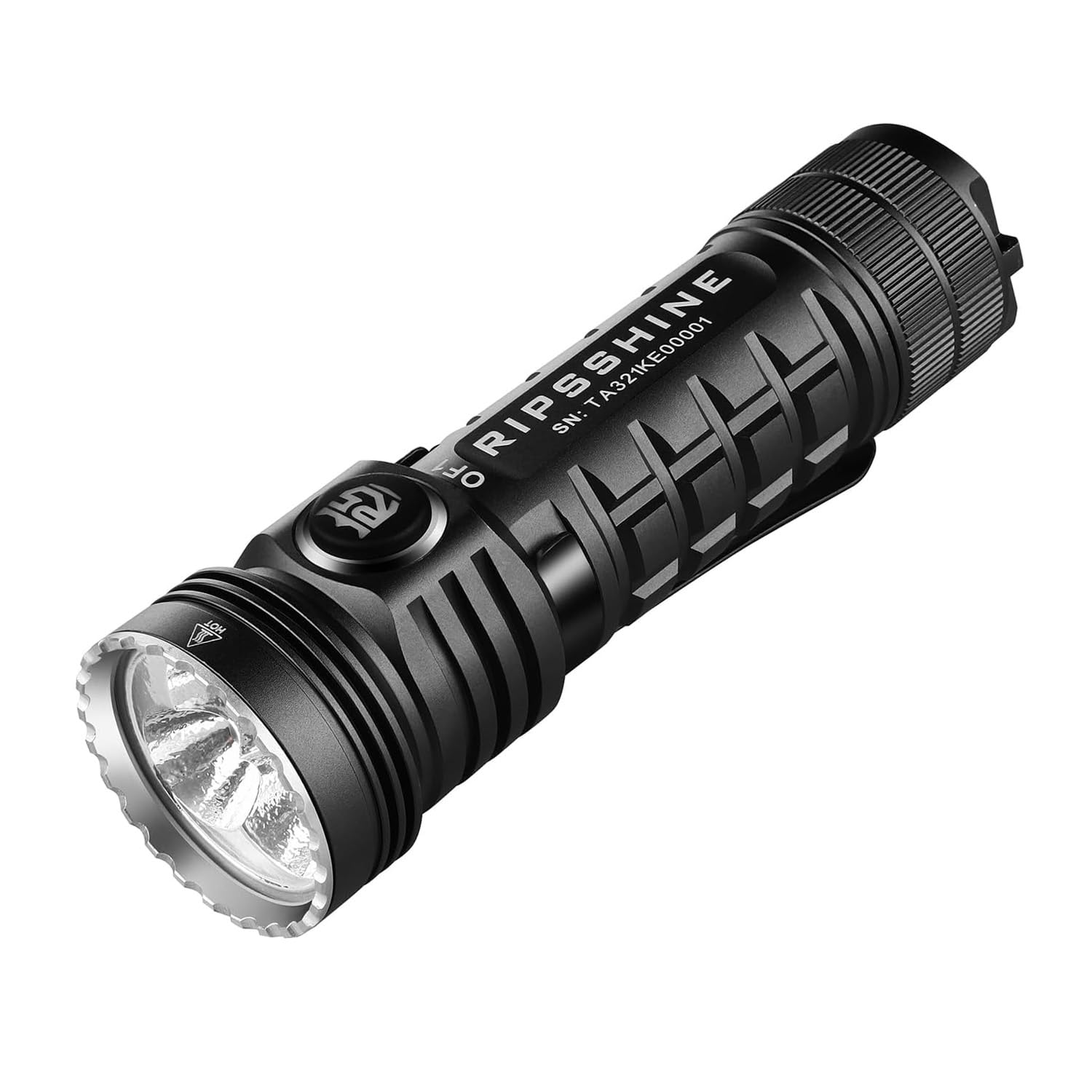 Amazon.com: ﻿﻿RIPSSHINE OF1 Rechargeable Flashlight 10000 Lumens