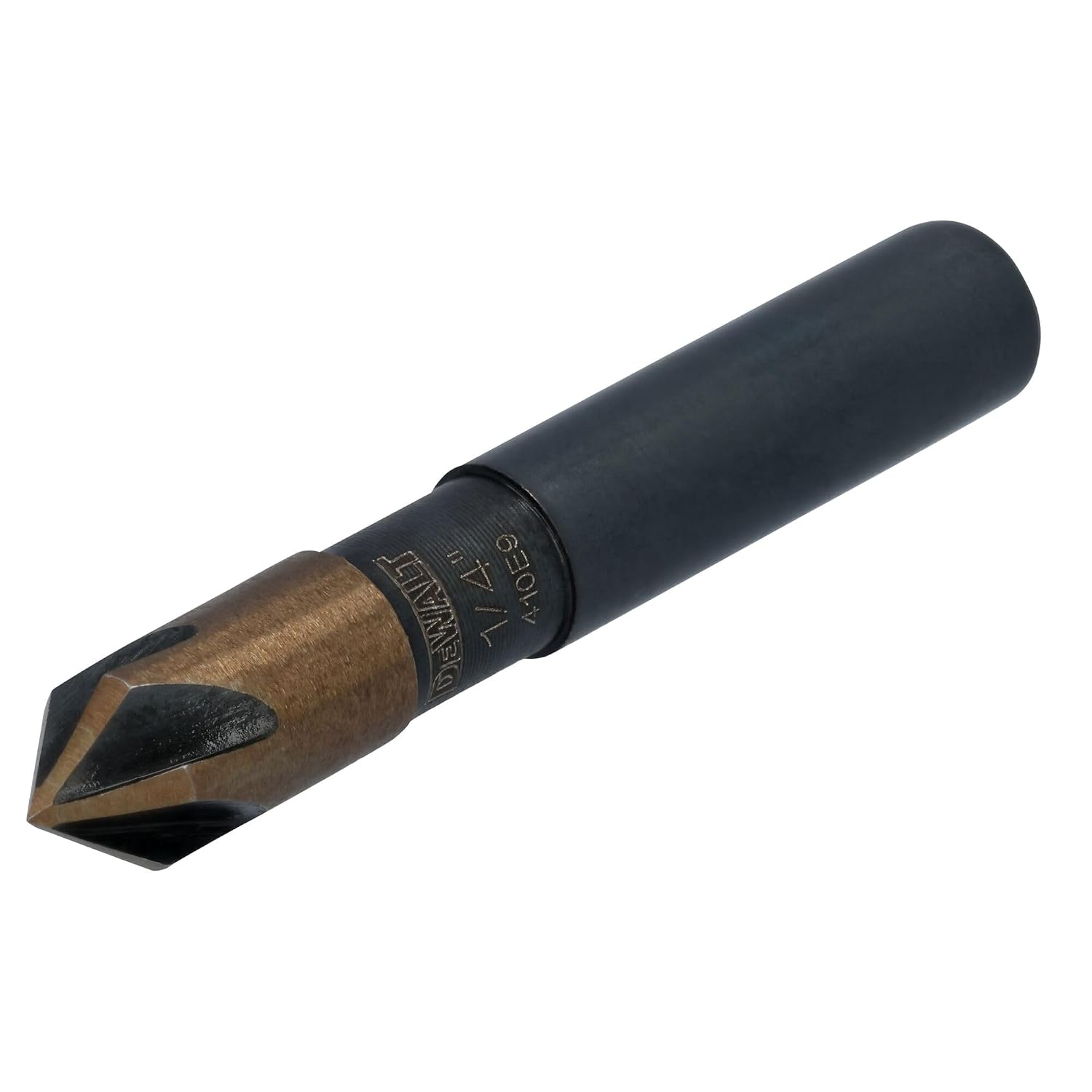 DEWALT Countersink Drill Bit, 1/4 in. 82 Degree High-Speed Steel Black and Gold Countersink Bit (DWAMDB16CS)