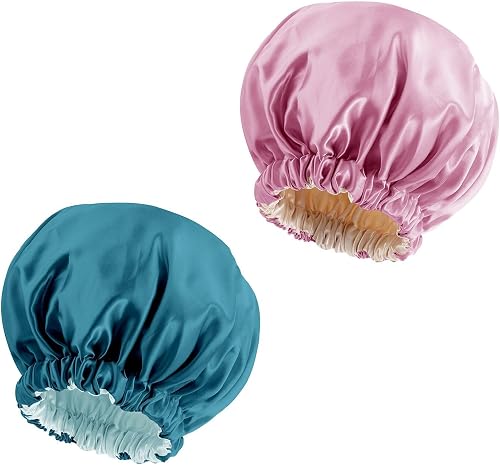 Satin Bonnet Silk Bonnet Hair Bonnet for Sleeping-Slouchy Beanie Hat Satin Sleep Cap for Women's Natural & Curly Hair