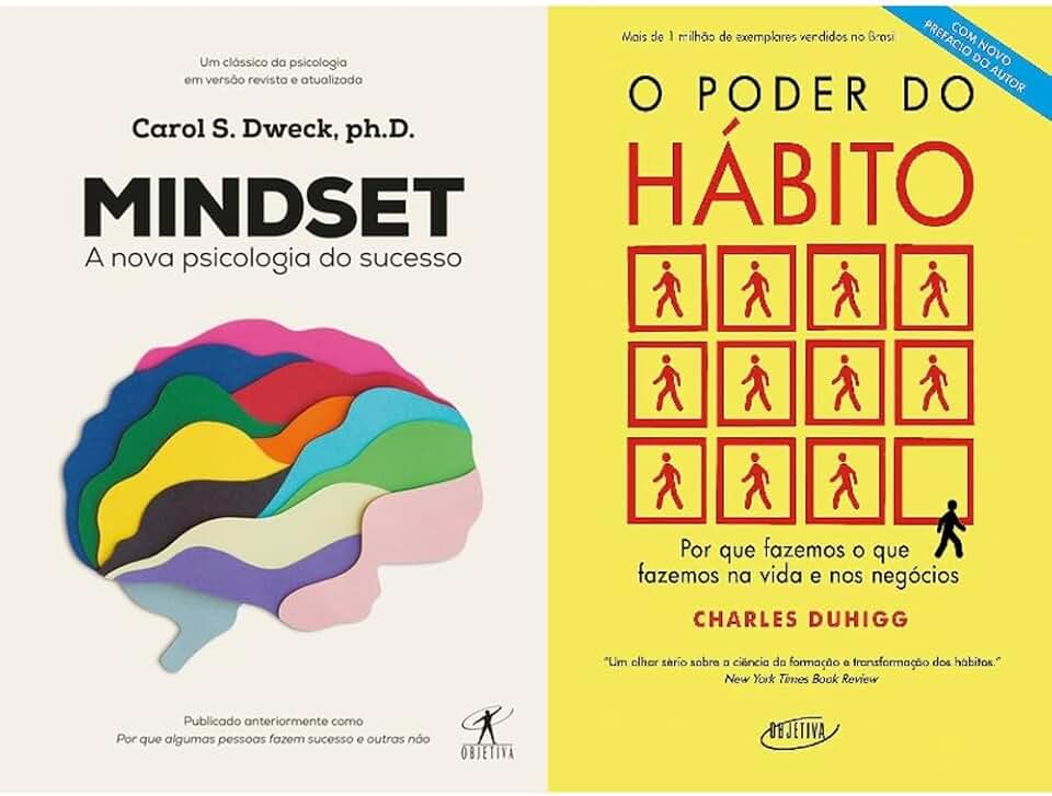 Kit: Mindset: A Nova Psicologia Do Sucesso + O Poder Do Hábito