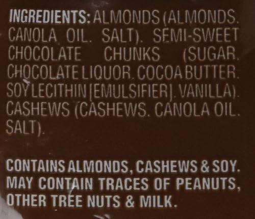 Miniatura 3 de Trader Joe's Just a Handful of Simply Almonds, anacardos & Chocolate Trek Mix