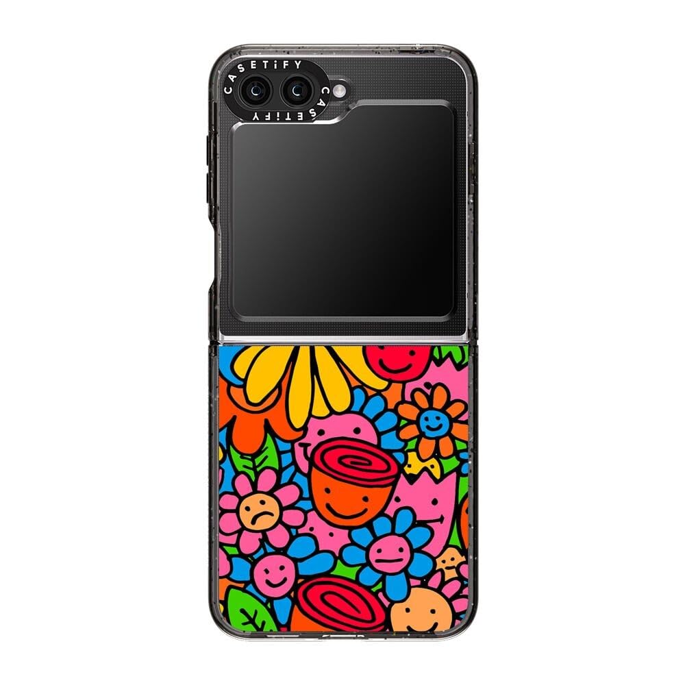 Amazon.com: CASETiFY Impact Case for Galaxy Z Flip 5 - Flowers by