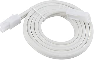 WAC Lighting, 36in Extension Joiner Cable for Line Voltage Puck Light in White