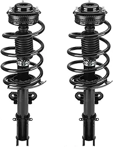 OREDY Front Complete Strut Coil Spring Assembly Set for Dodge Grand Caravan / Chrysler Town & Country
