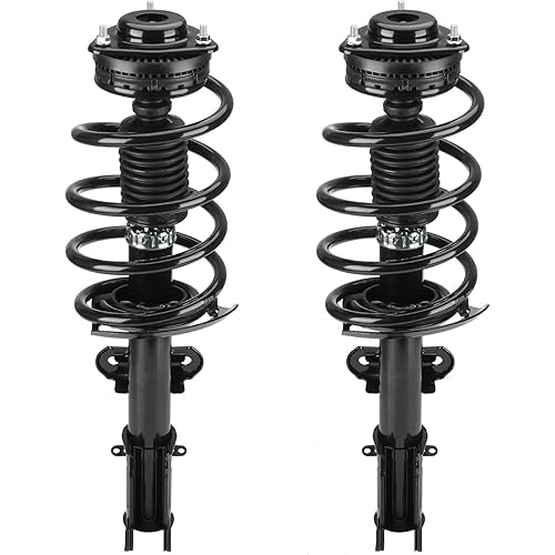 OREDY Front Struts Coil Spring Replacement for 2008-2019 Dodge Grand Caravan Chrysler Town & Country Complete Driver Passenger Shock Absorber Assembly - 171128L 171128R