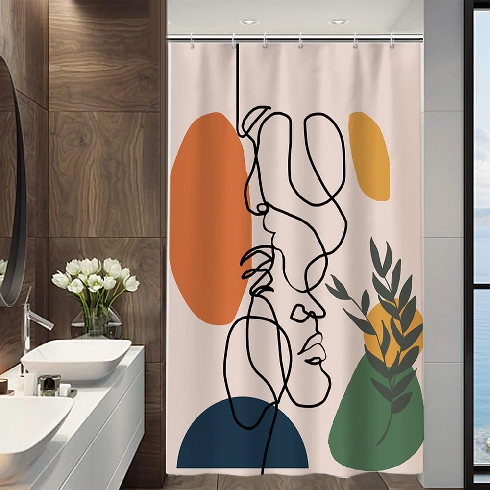Uiiooazy Abstract Women Shower Curtain - Image 2