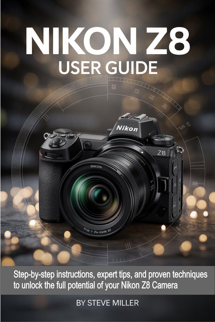 Nikon Z8 User Guide: Step-by-Step Instructions, Expert Tips, and Proven Techniques to Unlock the Full Potential of Your Nikon Z8 Camera