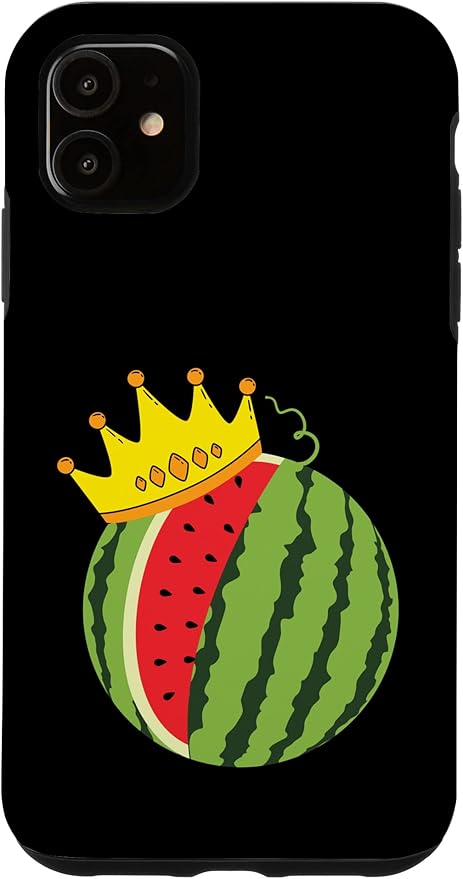 Amazon Co Jp Iphone 11 かわいいスイカのデコレーション スイカのクイーン キング スイカのスライス スマホケース Electronics