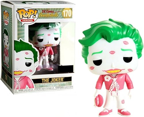 Funko POP! Heroes DC Bombshells - El Joker Camisa Rosa #170 Exclusivo