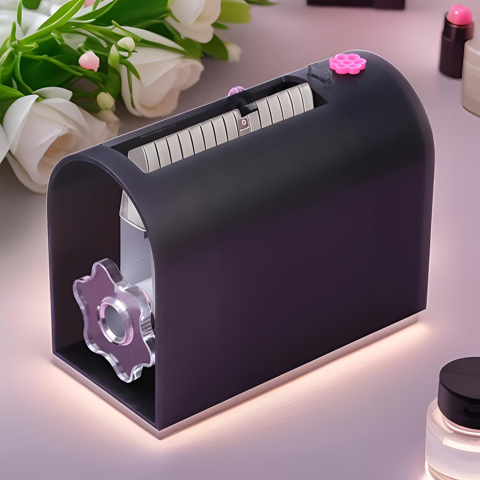 Dispositivo para Extensiones de Pestañas, Dispositivo para Trasplante de Pestañas, Dispositivo para Rejuvenecimiento de Pestañas para Empresas, NEGRO
