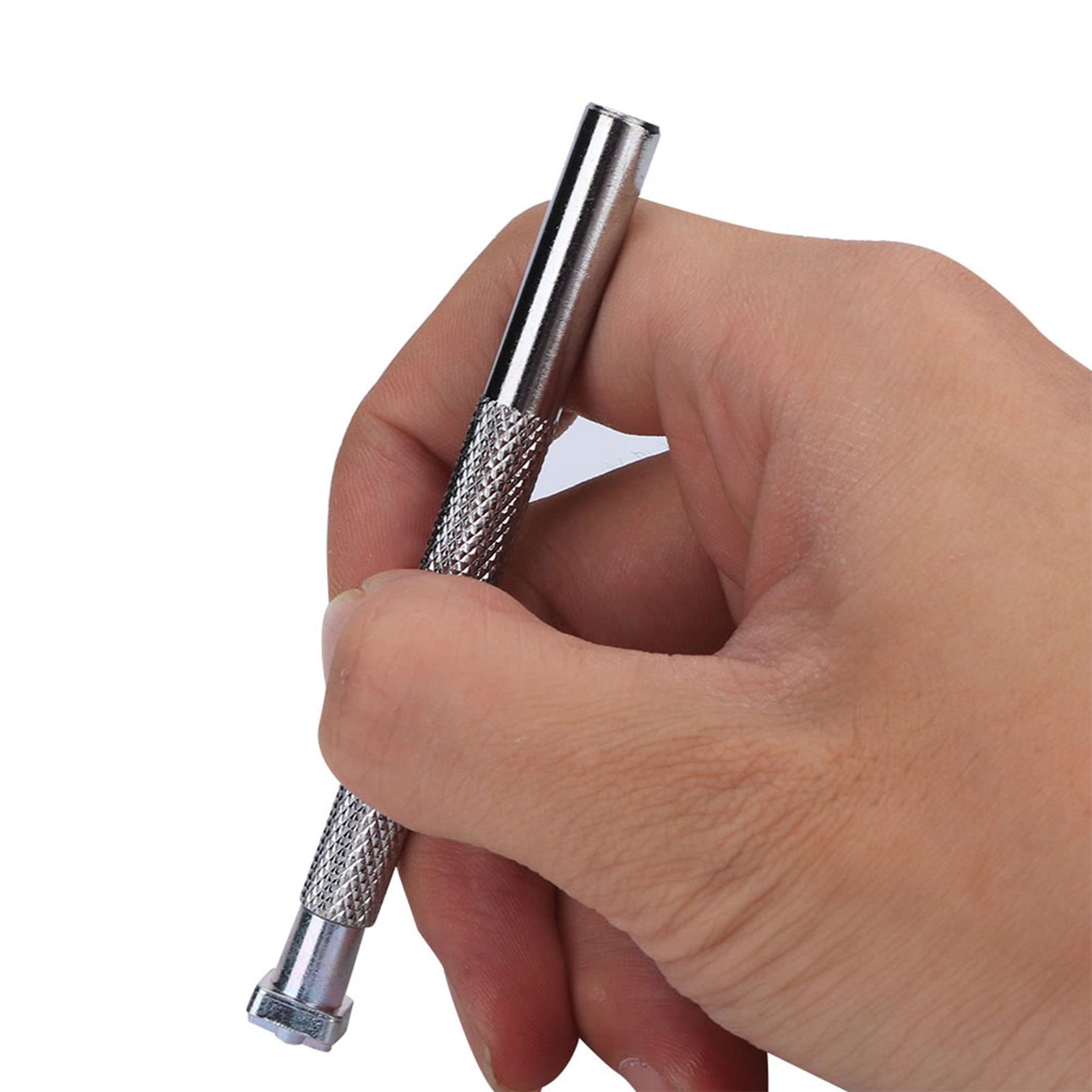 43 Tampons à Frapper En Métal Pour Cuir, Bois, Argile - Outils De Gaufrage Et Poinçonnage DIY - Avec Poignée