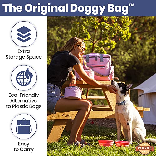 Rubyloo The Original Doggy Bag™ | Dog Travel Bag For Supplies With 2 Bpa-Free Collapsible Dog Bowls, 2 Dog Food Travel Containers | A Dog Mom Bag For Road Trips & Weekends Away. Airline Approved #TOP1