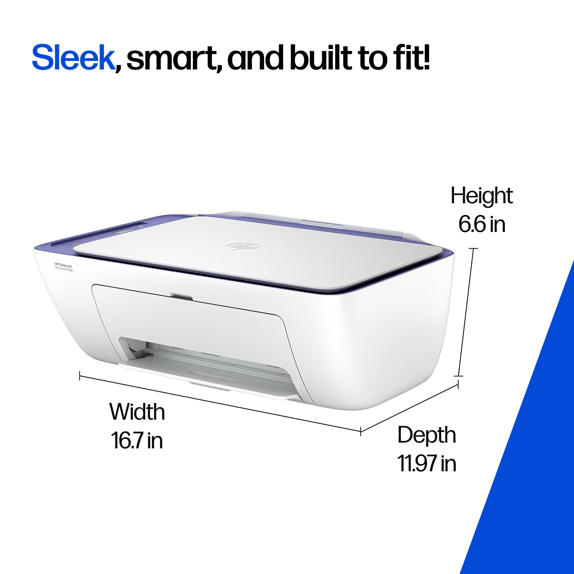 HP AI Capable Ink Advantage 2986 Dual Band WiFi (up to 10X Faster) Colour Printer - Print/Scan/Copy Ideal for Home — Amazon image 7