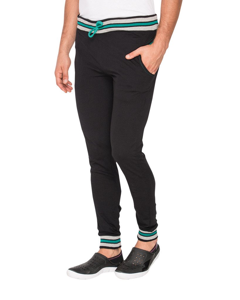 Campus Sutra Mens Stylish Track Pants for Gym Casual in neutral