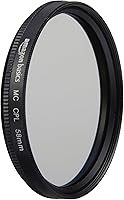 Amazon Basics 58mm Circular Polarizer Filter - 16 Multi-Layer Coated CPL Lens Filter with 360° Rotatable Frame for Vibrant Outdoor Shots