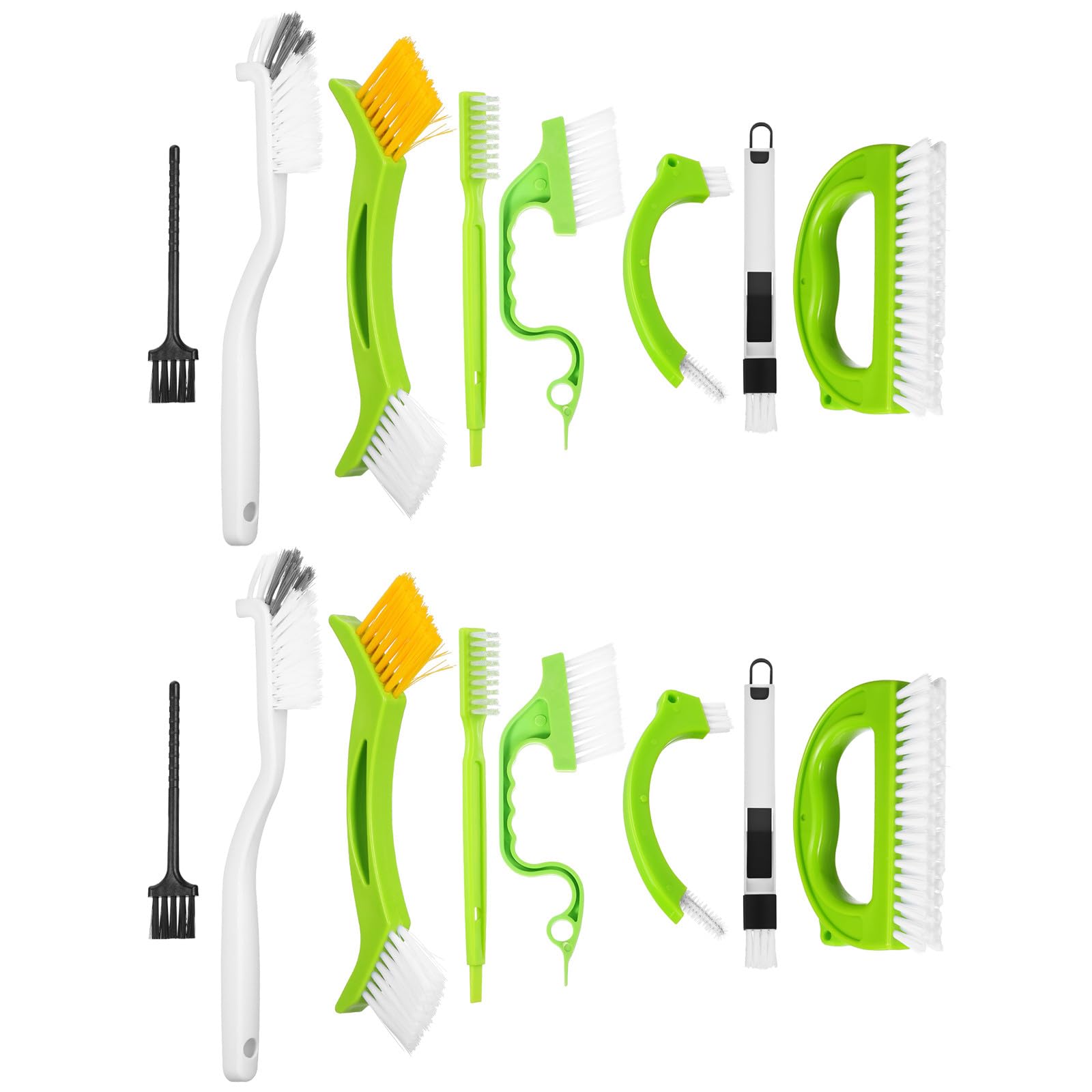 Didiseaon 16 cepillos de Limpieza para exprimidores, Limpiador de Juntas de | Licuadora multiusos para limpieza del hogar, ideal para botellas, frascos, baños, duchas, azulejos y ventilación de