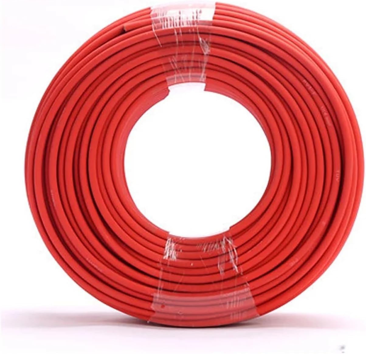 Solar Power Cable 4/6mm2 12/10AWG Wire Photovoltaic TÜV TUV Cable(Red,30M_10 AWG-6MM2)