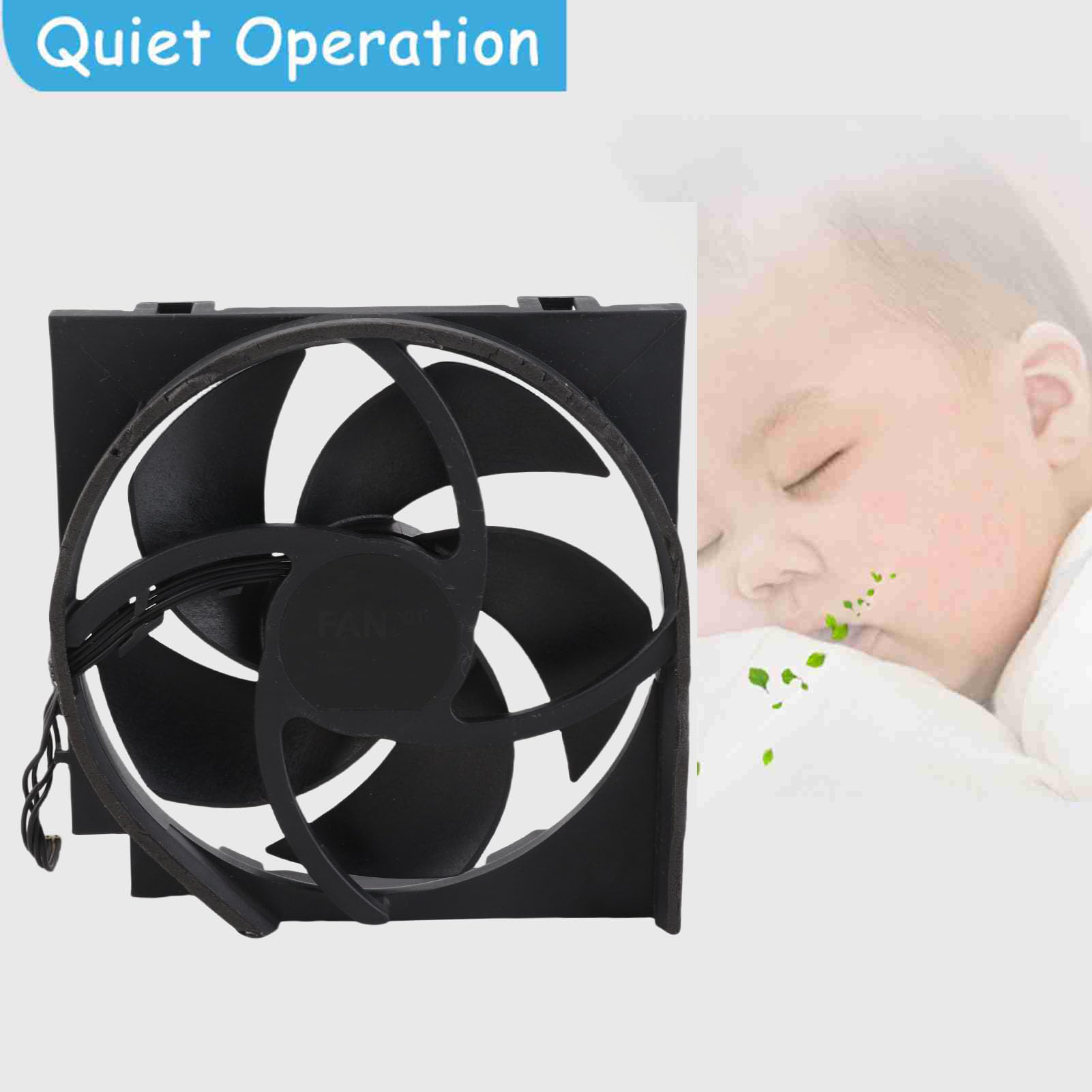 Ventilateur De Refroidissement Pour One, Bewinner Pièces De Rechange Pour Ventilateur De Refroidissement Pour Refroidisseur De Ventilateur One Fast Dissipation Thermique(one x)