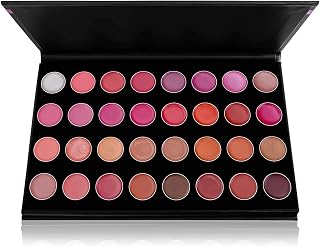Sedell Paris 32 Color Lipstick Lip Color Palette Makeup Universal Moisturizing Translucent Non-Sticky Price In India