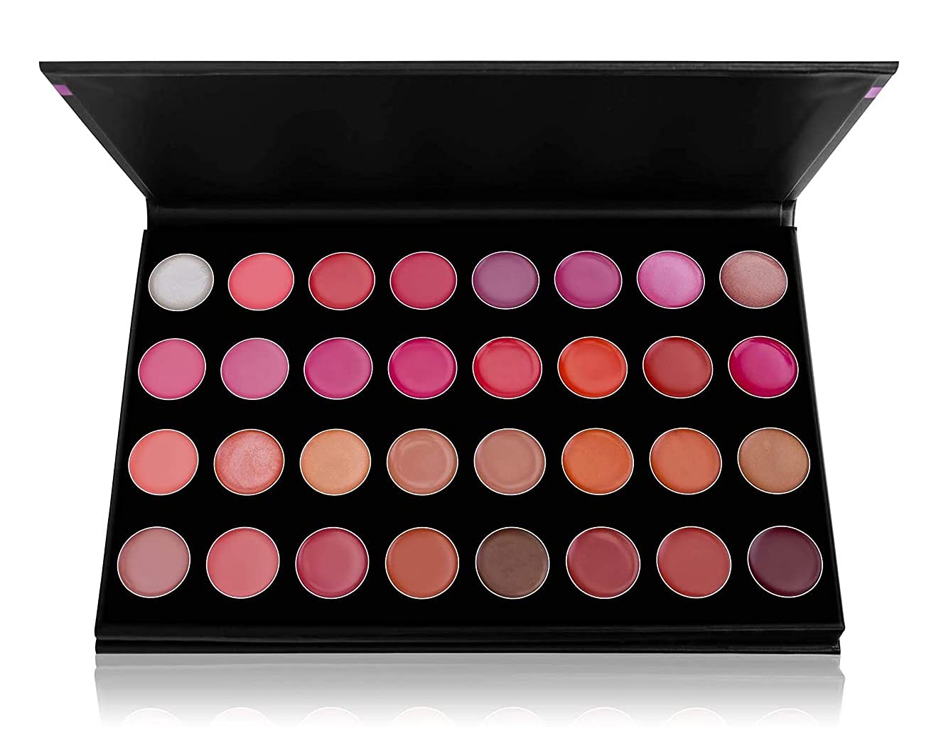 Sedell Paris 32 Color Lipstick Lip Color Palette Makeup Universal Moisturizing Translucent Non-Sticky-image-34