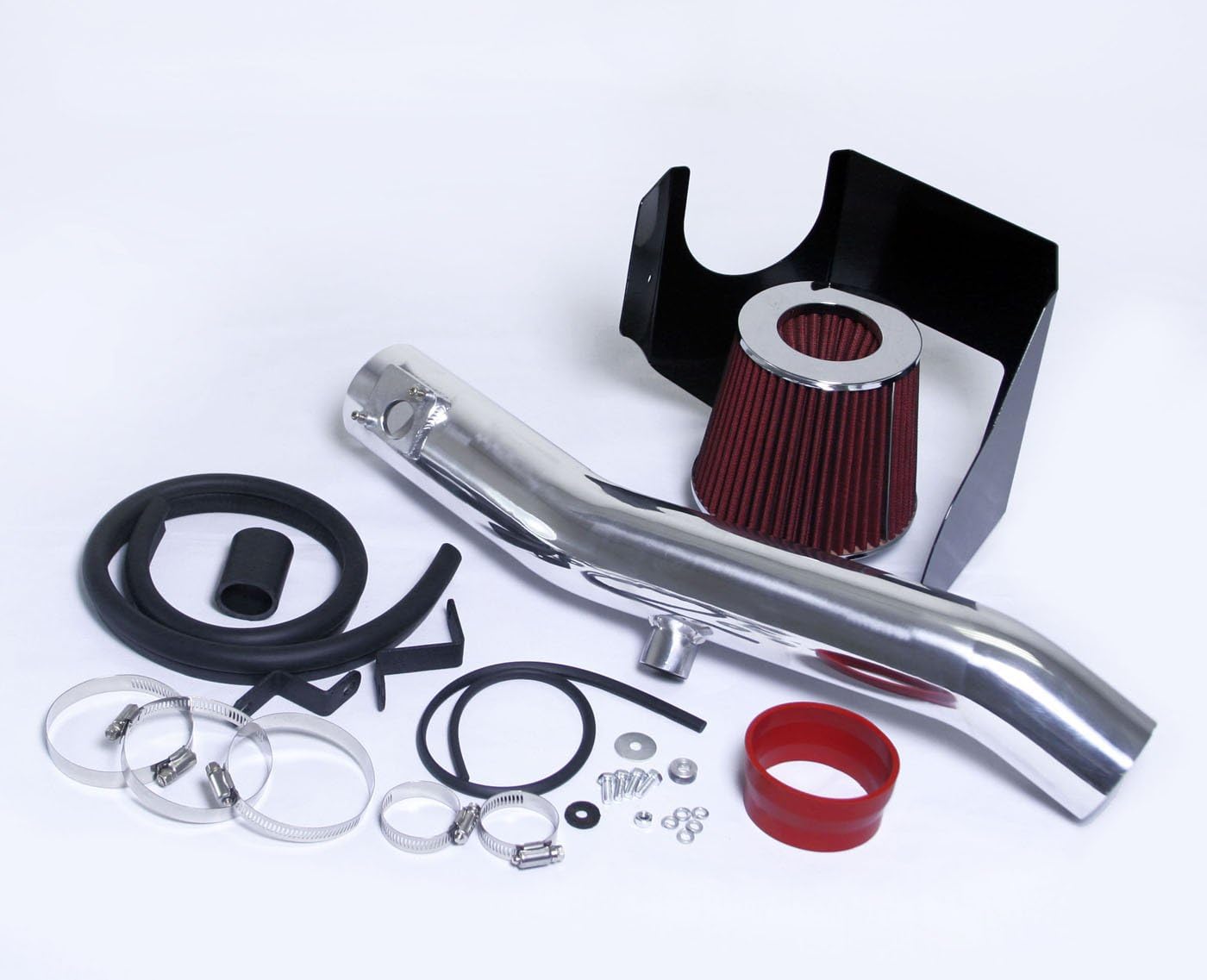 INTAKEKAI Performance Air Intake (Compatible with 2006-2011 Lexus IS250 2.5 2.5l IS350 3.5l Models)(RED)