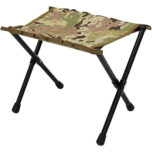 Calandis Folding Stool Portable Camouflage Green