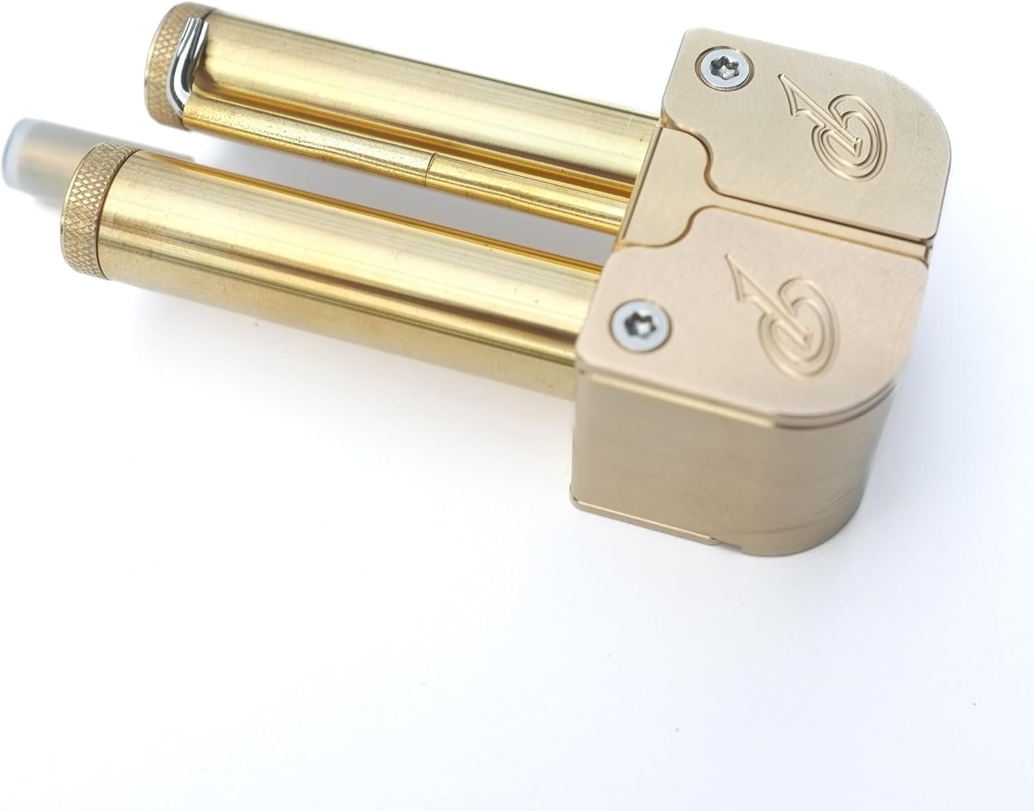 Original Shaka Double Barrel Portable Ashtray Rifle Casing Storage Precision CNC Machined Made in Hawai'i