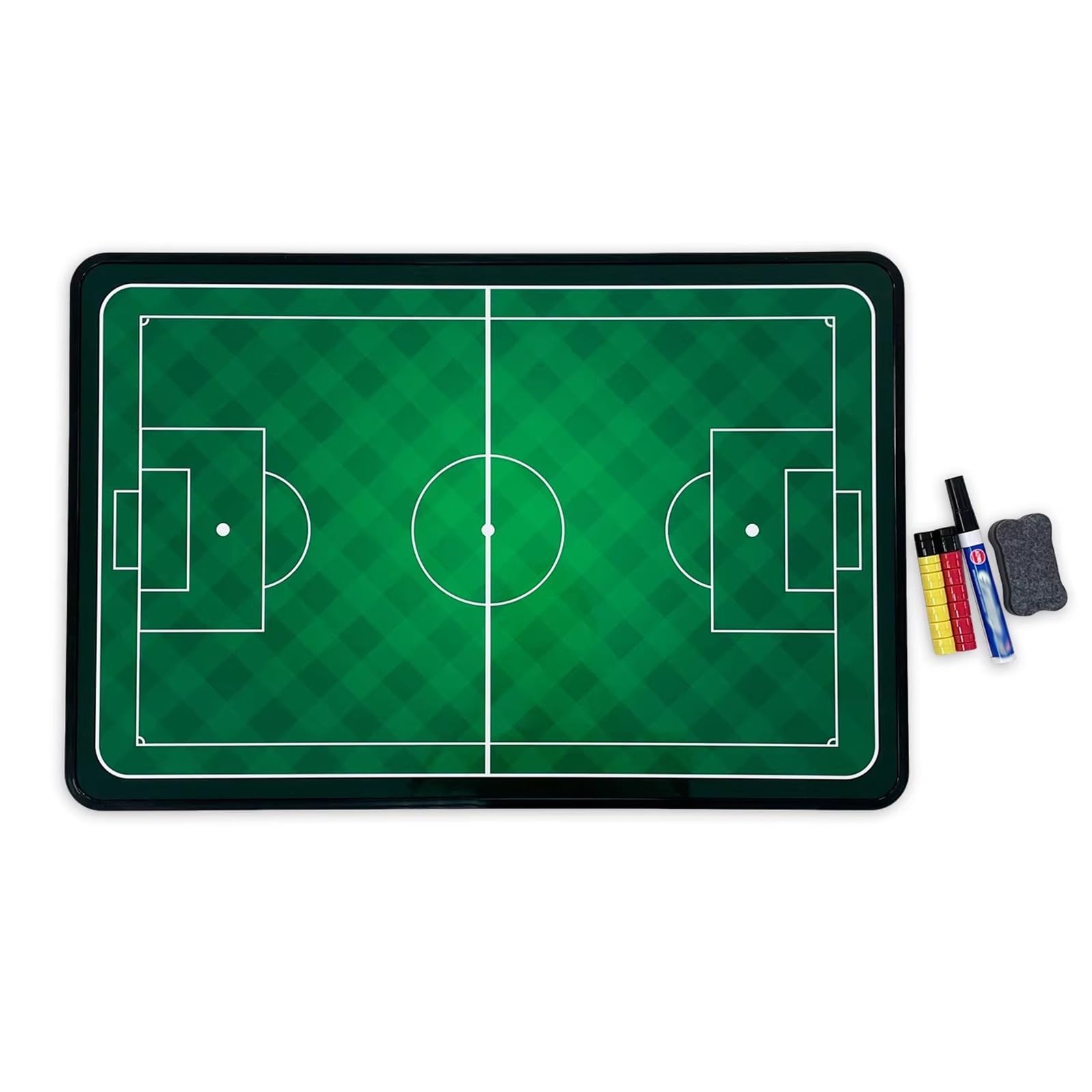 Lavagnetta per Allenatore Calcio, Lavagna Magnetica Calcio, con Treppiede e Borsa per Il Trasporto, Materiale Resistente, Facile da Trasportare, Ideale per L'insegnamento