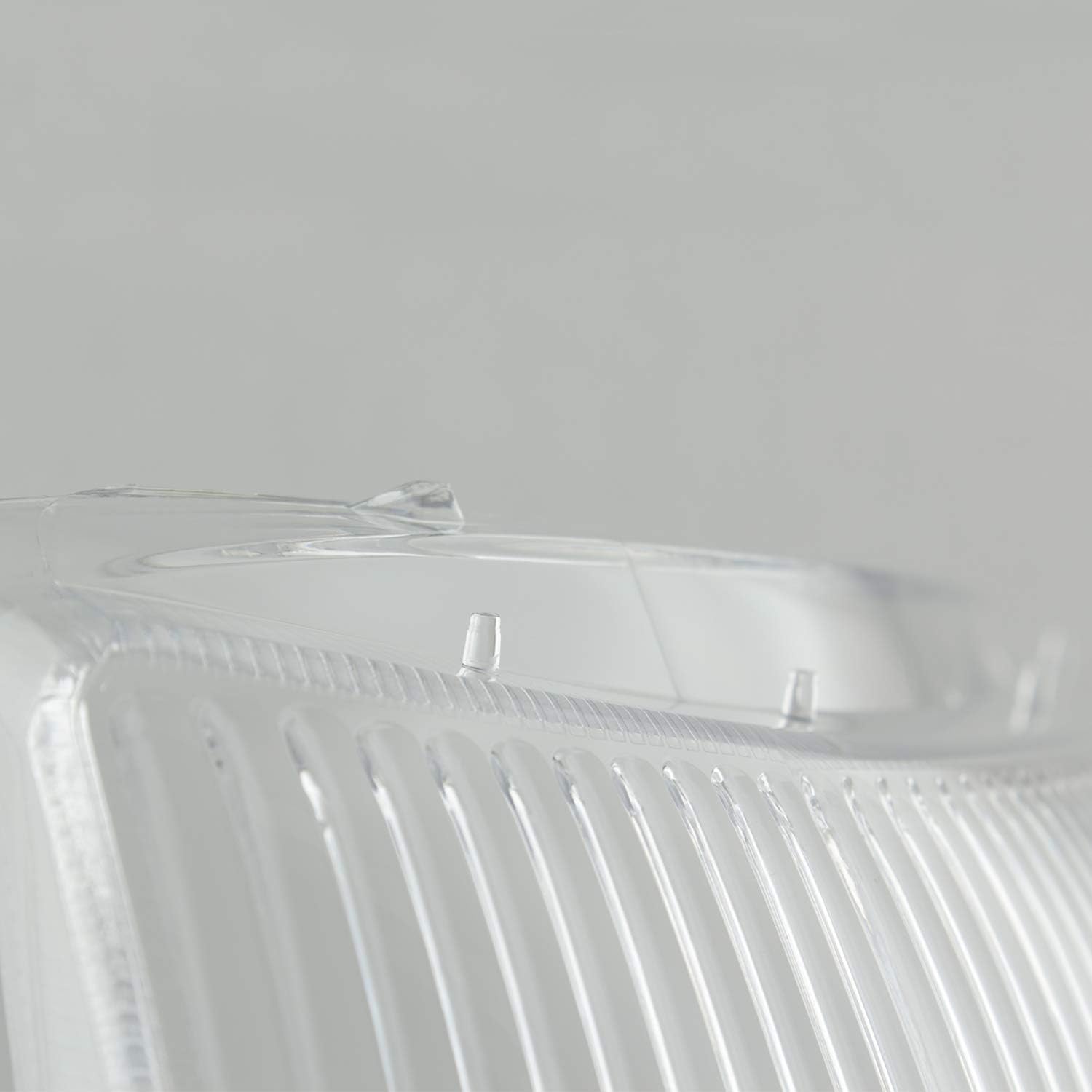 AKKON - Fits 2003 2004 2005 2006 Cadillac Escalade ESV EXT [HID Model] Headlights Clear Lens Cover Left+Right Pair