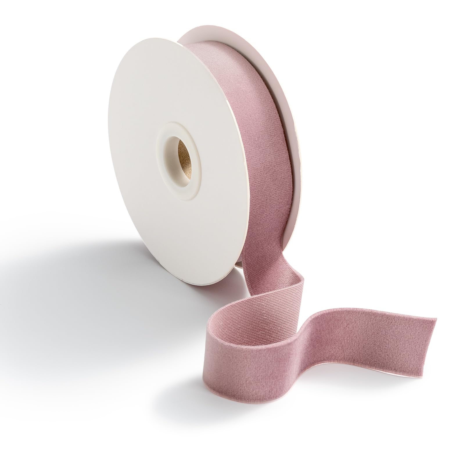 CHUQING Geschenkband Samt Dekoband Samtband Schleifenband Seidenband Rosa