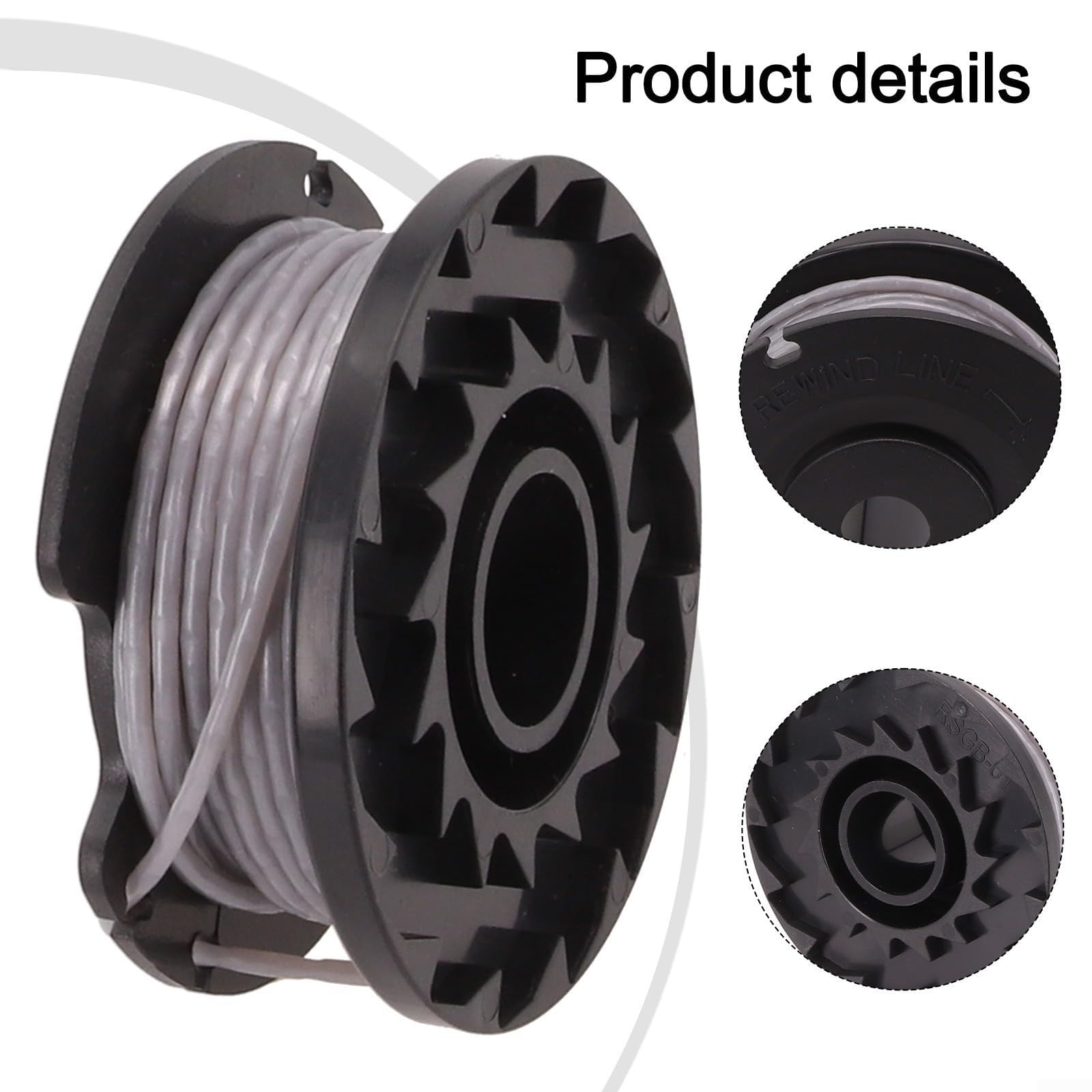 Bobine de Rechange pour Fil de débroussailleuse, Bobine de Fil for Grizzly Tools Art 2420 Lion Set